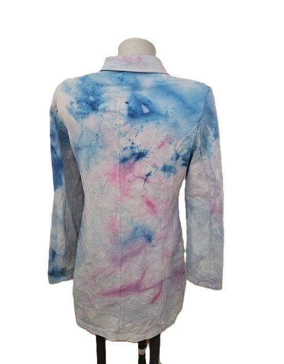 Giacche: Tie dye Jacke Blazer Long Gr S/M Batik Sa'Sa – Nuovo (secondo la descrizione) da Füllinsdorf venduto da Sunnebliemli7 3