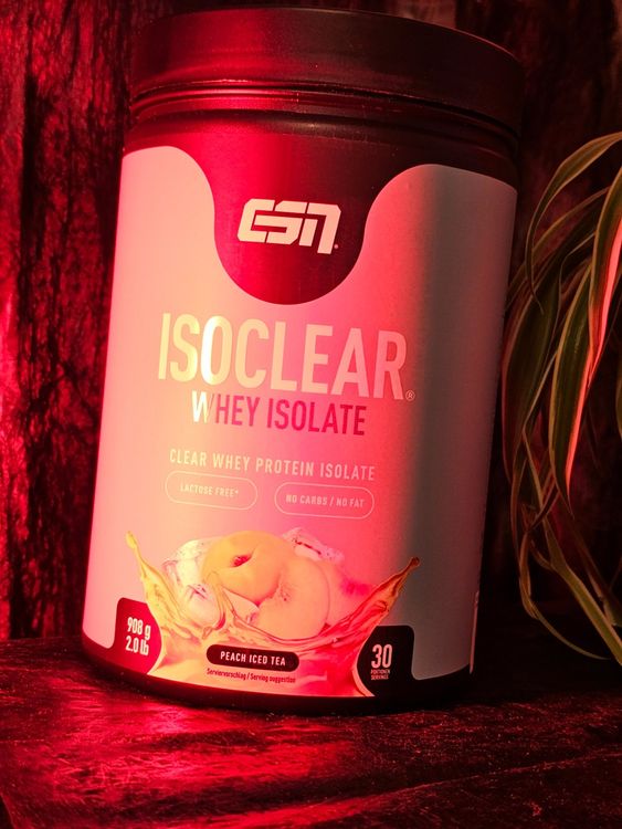 ISOCLEAR WHEY ISOLATE ESN PEACH ICED TEA 908 GRAMM PROTEIN Kaufen auf