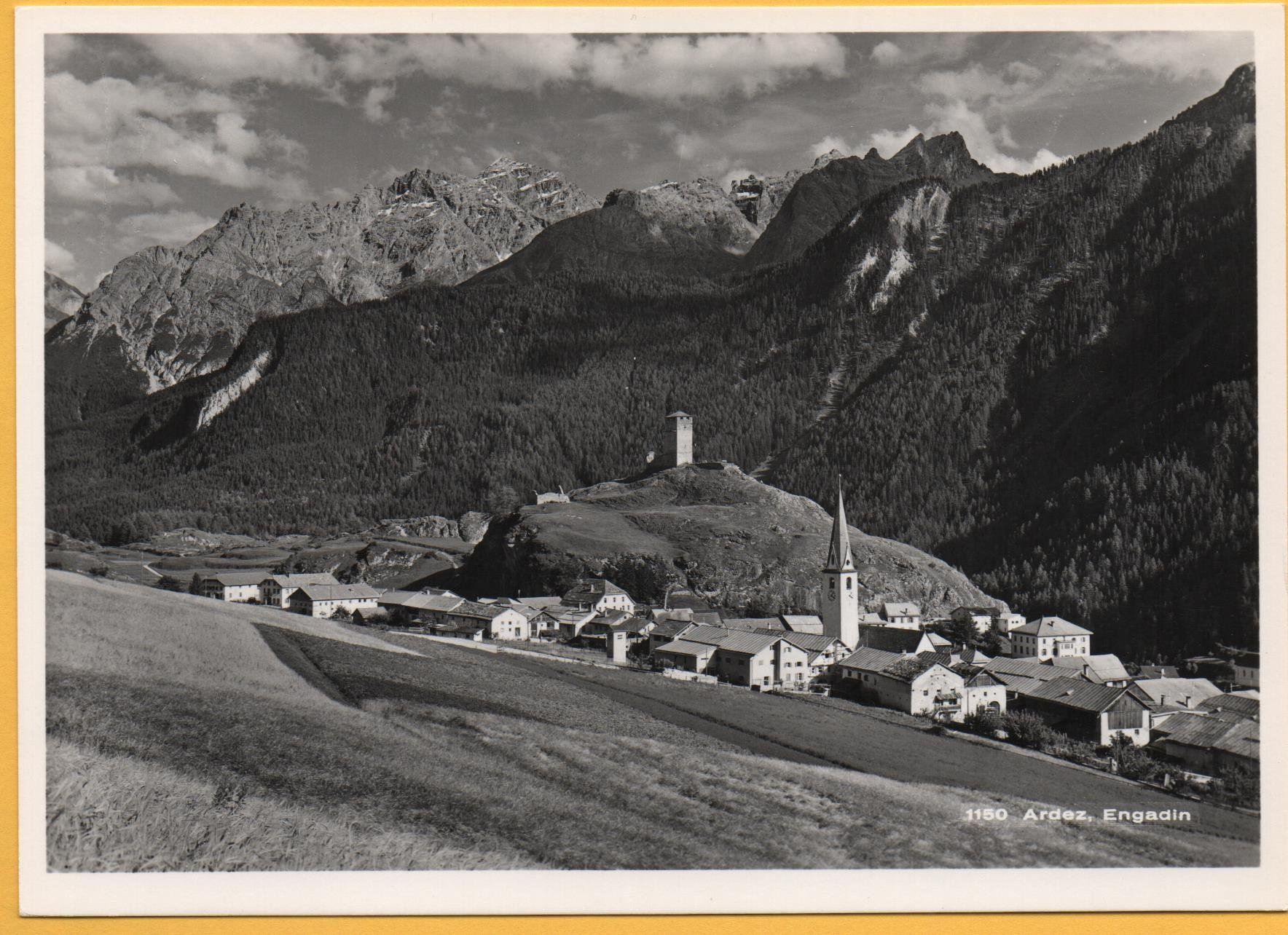Ansichtskarten: ARDEZ Engadin – Neu (gemäss Beschreibung) aus Jona von philajona