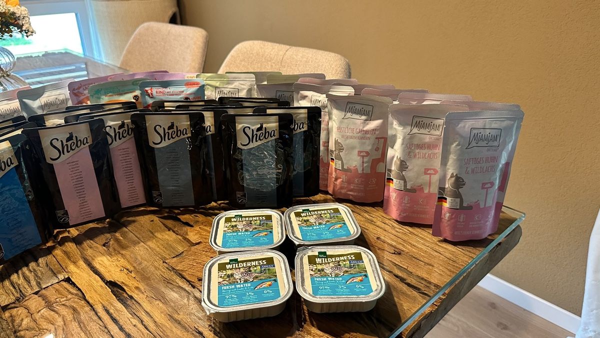 Nourriture: Katzenfutter Sorten Mix Mjamjam Sheba Wilderness unbenutzt – Neuf avec emballage d'origine à Egg b. Zürich par joh_nm2k 3