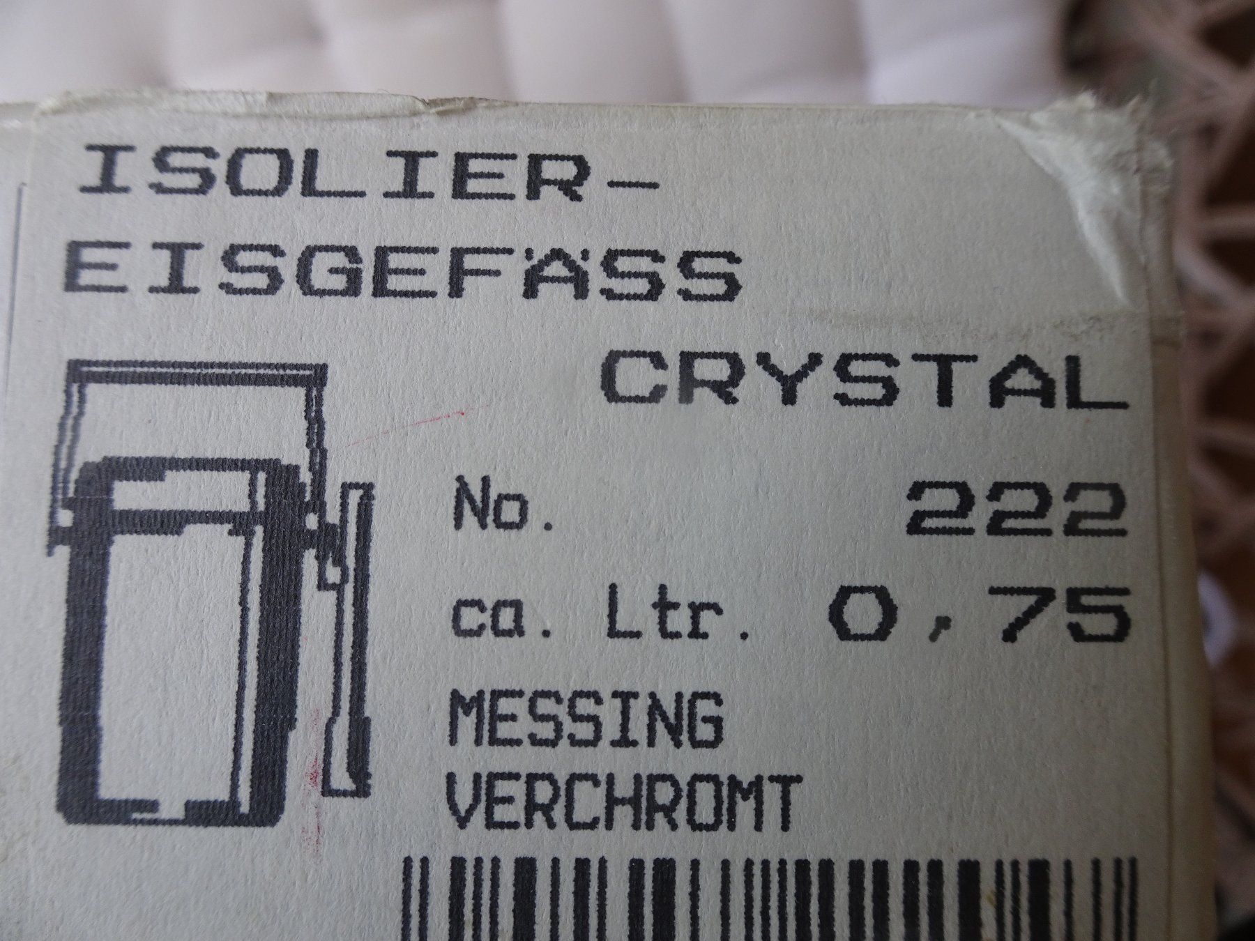 Altro: Isolier-Eisgefäss Crystal von Alfi – Nuovo (secondo la descrizione) da männedorf venduto da purzelchen 6