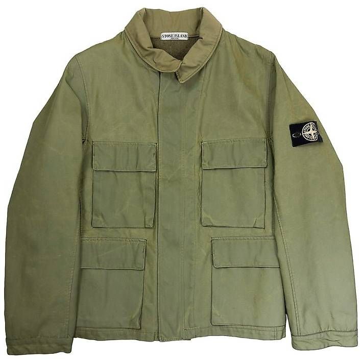 Giacche: Stone island Antiqued Reflective Field Jacket – Usato da Grabserberg venduto da Barclay