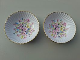 2 Porzellanschalen Ottlinger Sevelen Blumen gebraucht