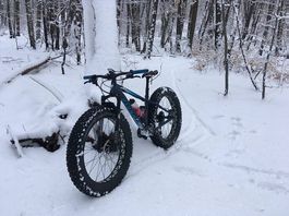 Fat Bike Specialized elettrica Bikee Bike con manubrio gas