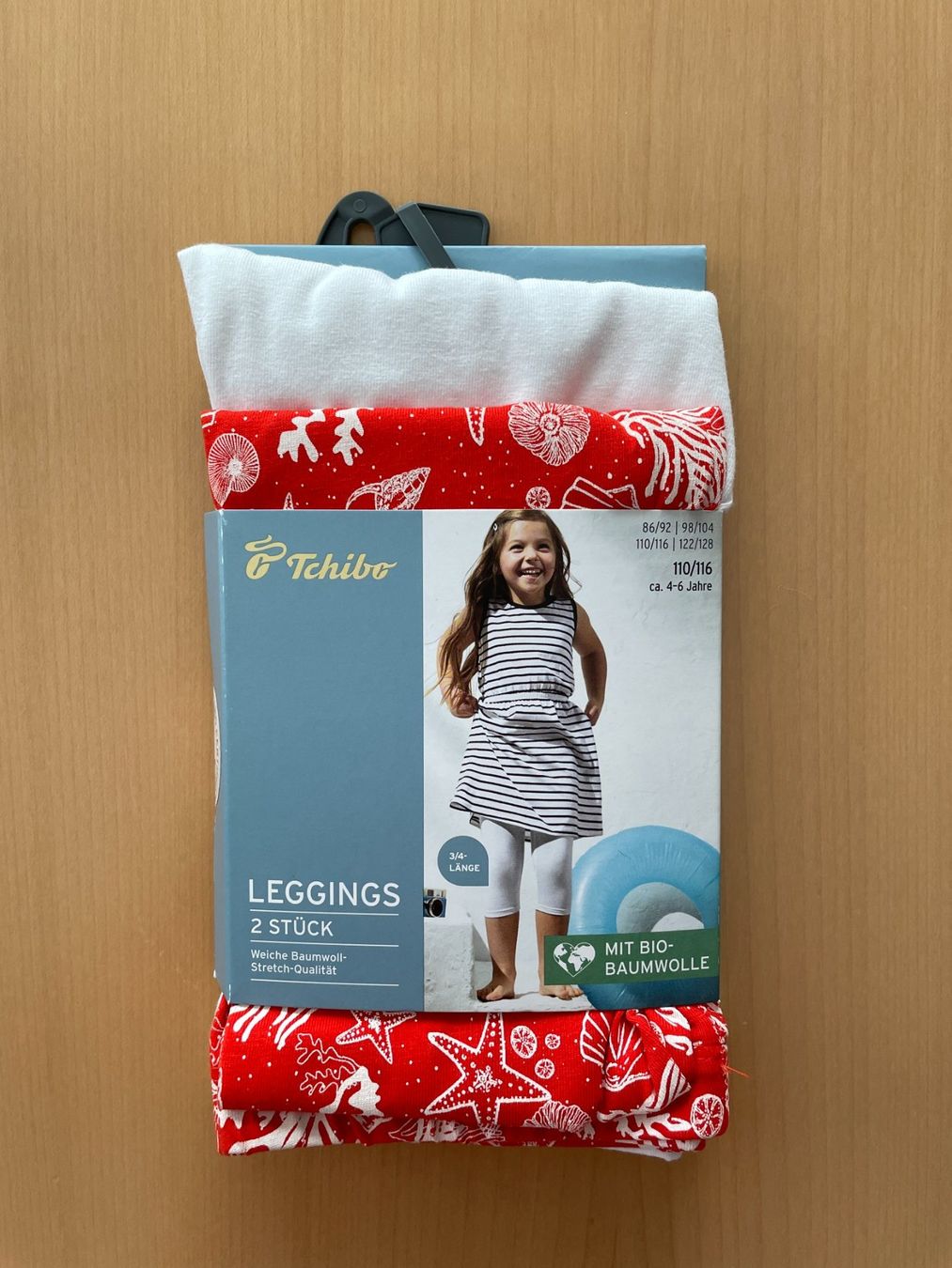 Tchibo Vestiti & Gonne: Sommerkleid mit Leggings Mädchen – Nuovo e nell'imballaggio originale da Forch venduto da CorinneB-K 2
