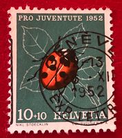 Nr. J 144 PRO JUVENTUTE GESTEMPELT  GENEVE