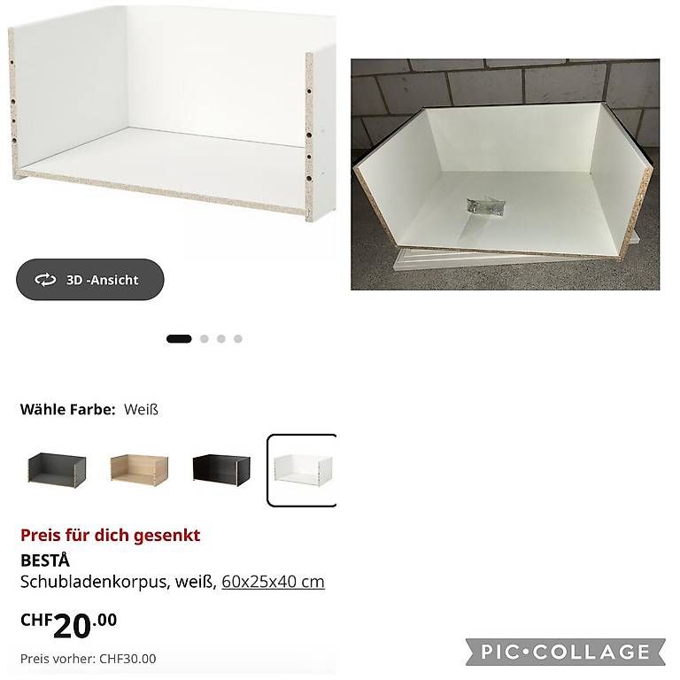 Scaffali: Ikea Besta Zubehör  – Usato da Fällanden venduto da Karl.der.Grosse 1