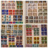 Liechtenstein 4er Blocks ab 1980 Gestempelt 