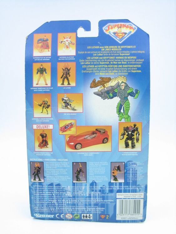 LEX LUTHOR 1996 Kenner Action Figur Superman OVP. | Kaufen auf Ricardo