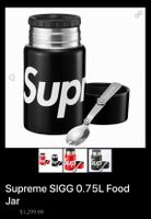 Supreme x SIGG Food Jar 0.75L – NEU sehr selten & Praktisch