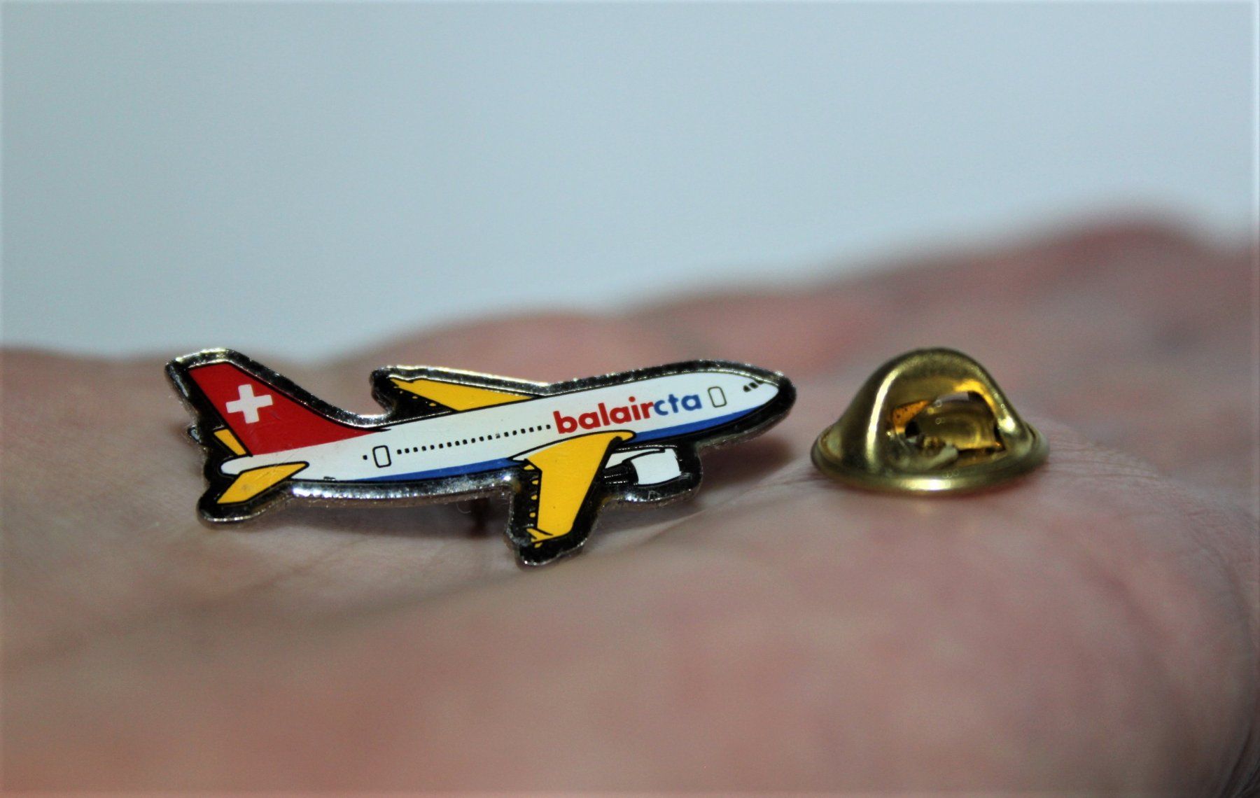 Swissair Plaketten & Abzeichen: Pin / Balair CTA – Gebraucht aus Otelfingen von Jupi07