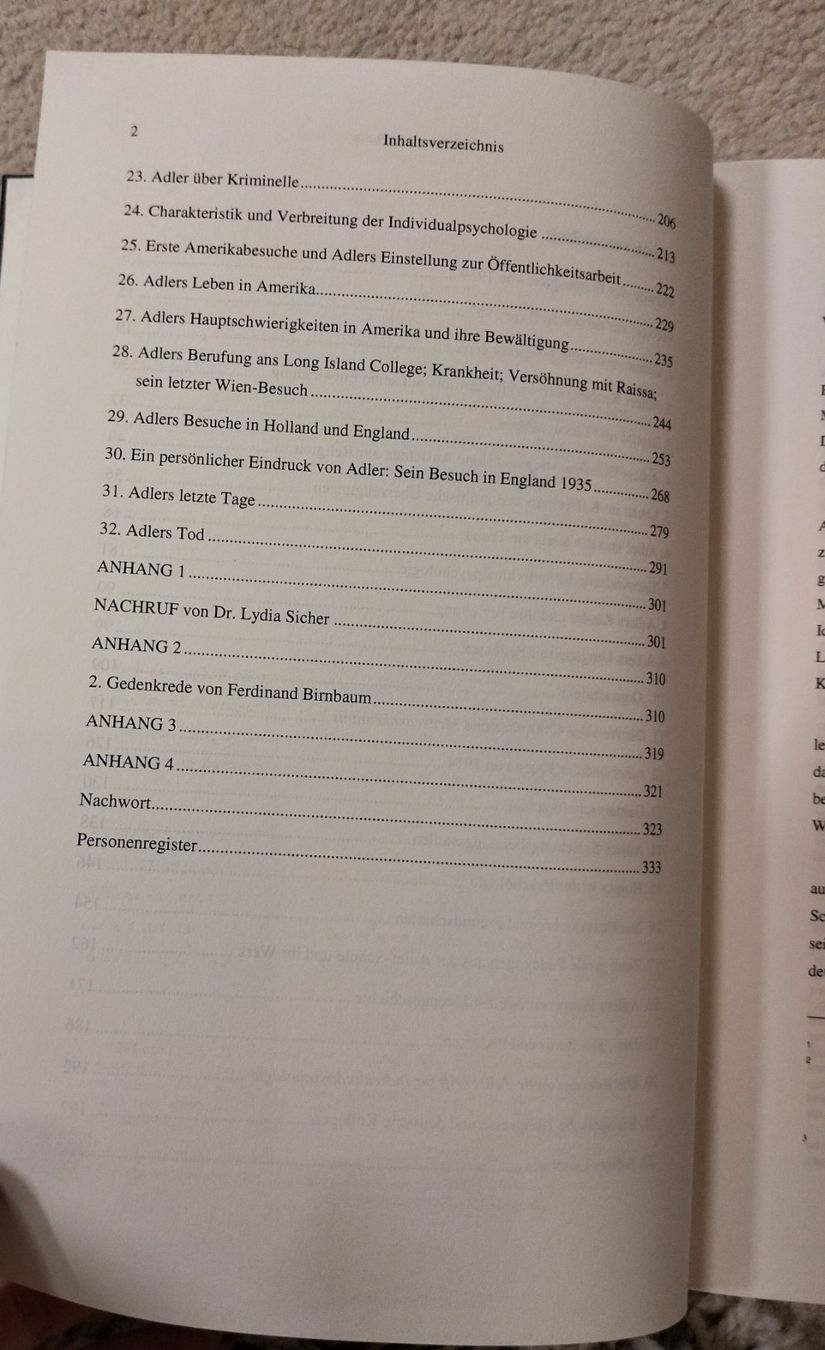 Libri: Buch "Alfred Adler" von Phyllis Bottome – Usato da Muri AG venduto da Thuja99 7
