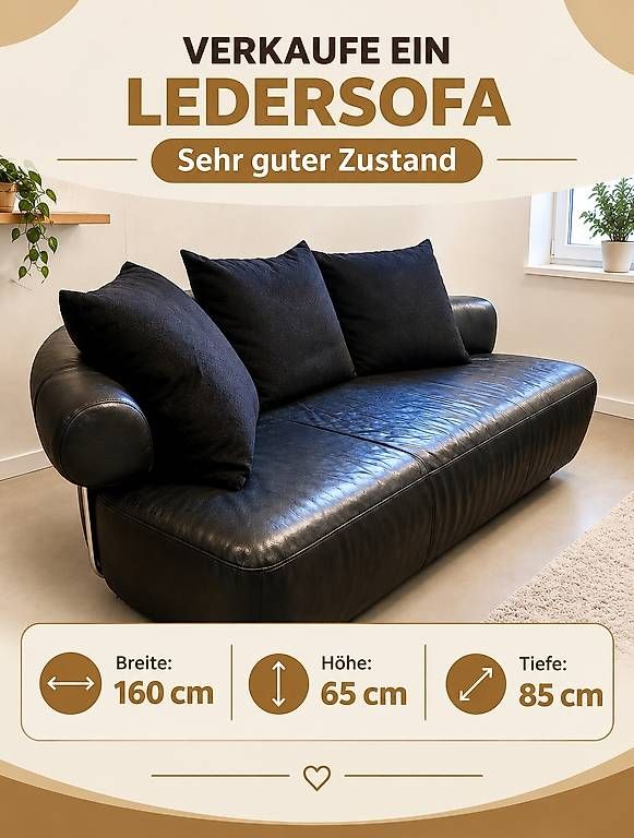 Sofas: Ledersofa – Gebraucht aus Obernau von AlinaJa