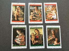Burundi 1971  UNICEF,Christmas Paintings gest. (E30)