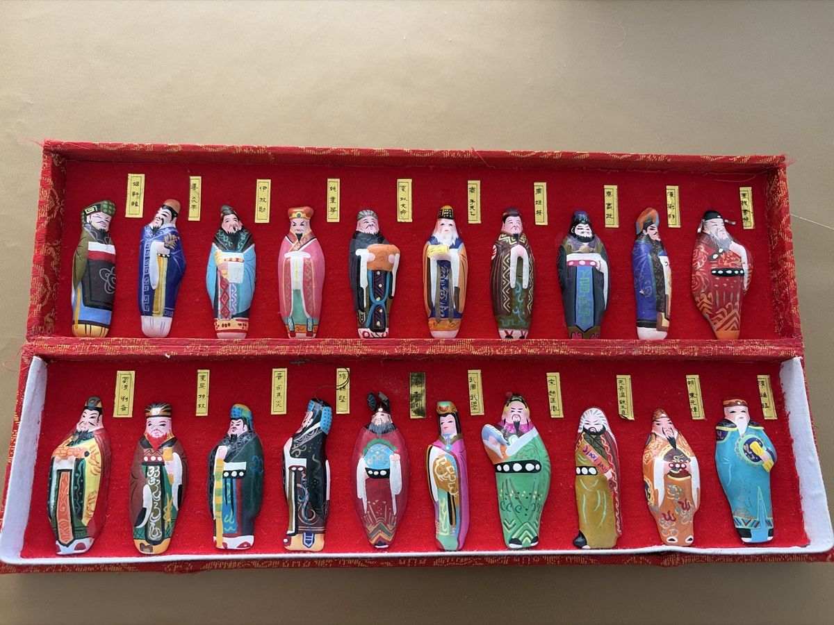 Tutte le decorazioni: coffret de figurines miniatures chinoises – Usato da Echallens venduto da JAR69