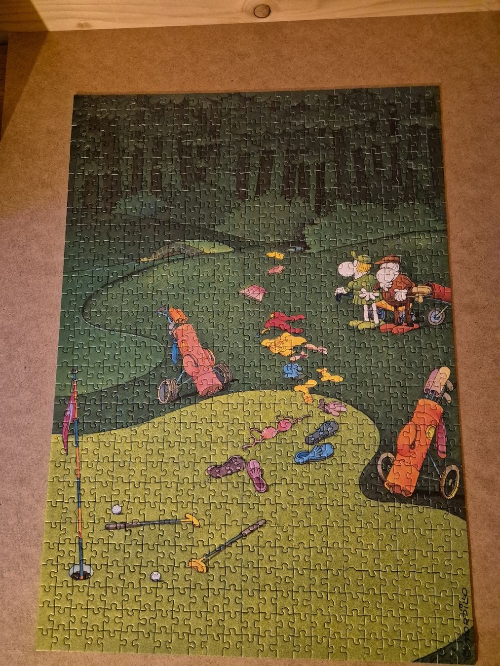 Heye Puzzle: Mordillo Puzzle "Love Put" 750 Teile – Usato da Wernetshausen venduto da cmmj2022 1