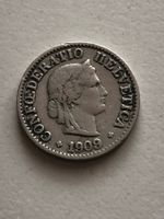Abart 5 Rp. 1909 H ohne Querstrich