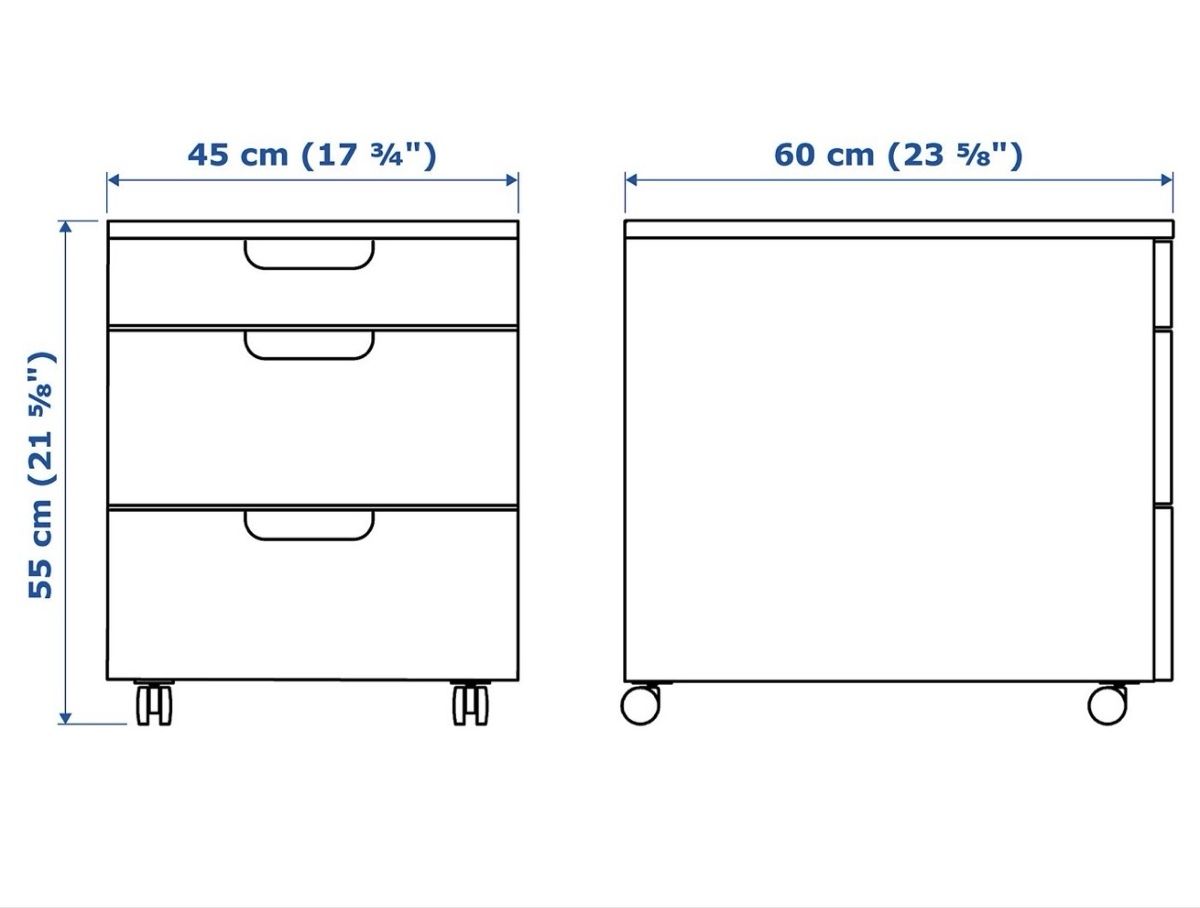 Ikea Banconi: Schubladenelement auf Rollen - neu – Nuovo e nell'imballaggio originale da Dachsen venduto da Alexli11 2
