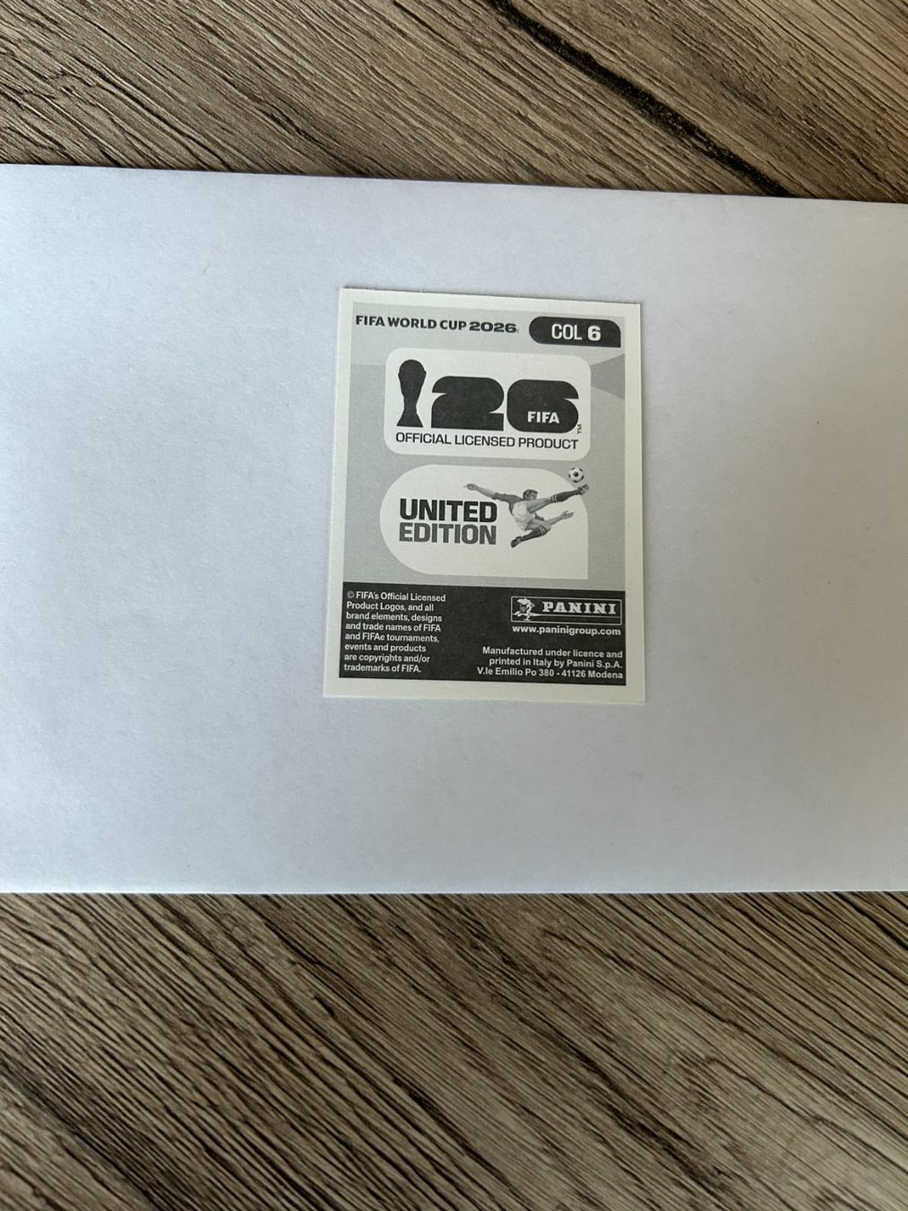 Panini Cartes à collectionner: Panini FIFA World Cup 2026 - COL 6 – D'occasion à Zumikon par meter03 1