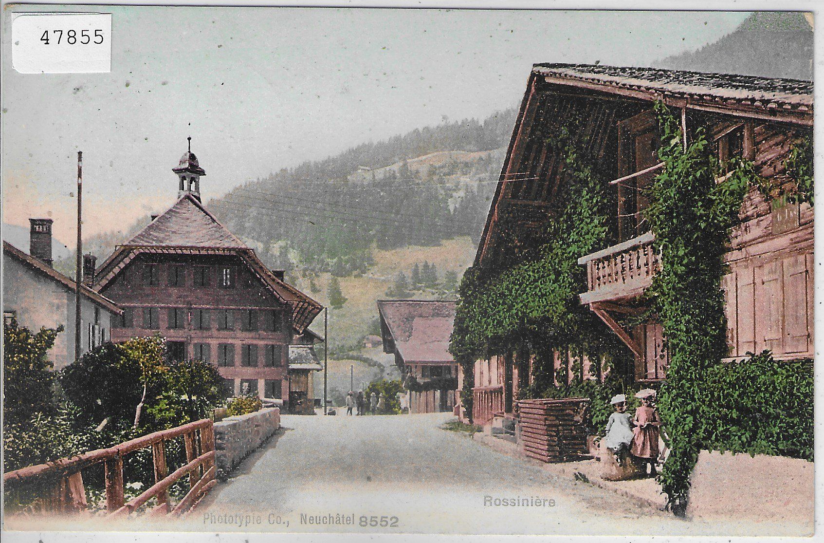 Cartoline postali: Rossinieres - Interieur du village – Usato da Ettingen venduto da Kartenplanet