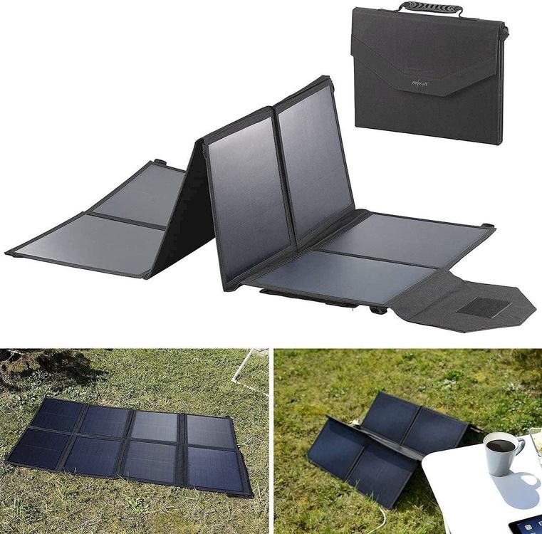 Dispositivi a energia solare: reVolt mobiles faltbares Solarpanel 100W – Nuovo e nell'imballaggio originale da Bottighofen venduto da zaap