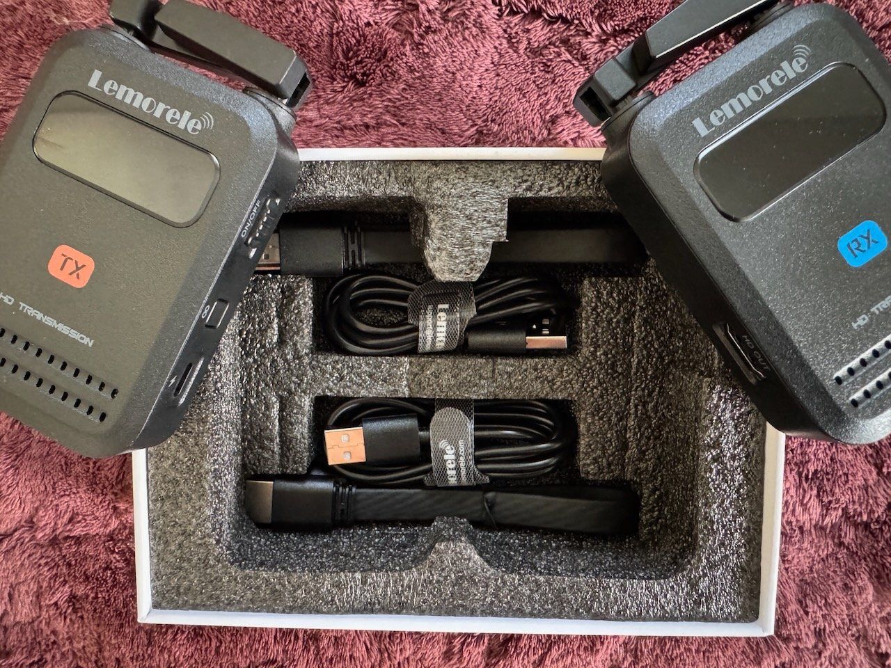 Camcorder: Wireless Video Transmitter LEMORELE 1x Sender 2x Empfänger – Neu und originalverpackt aus Zürich von filipz 2