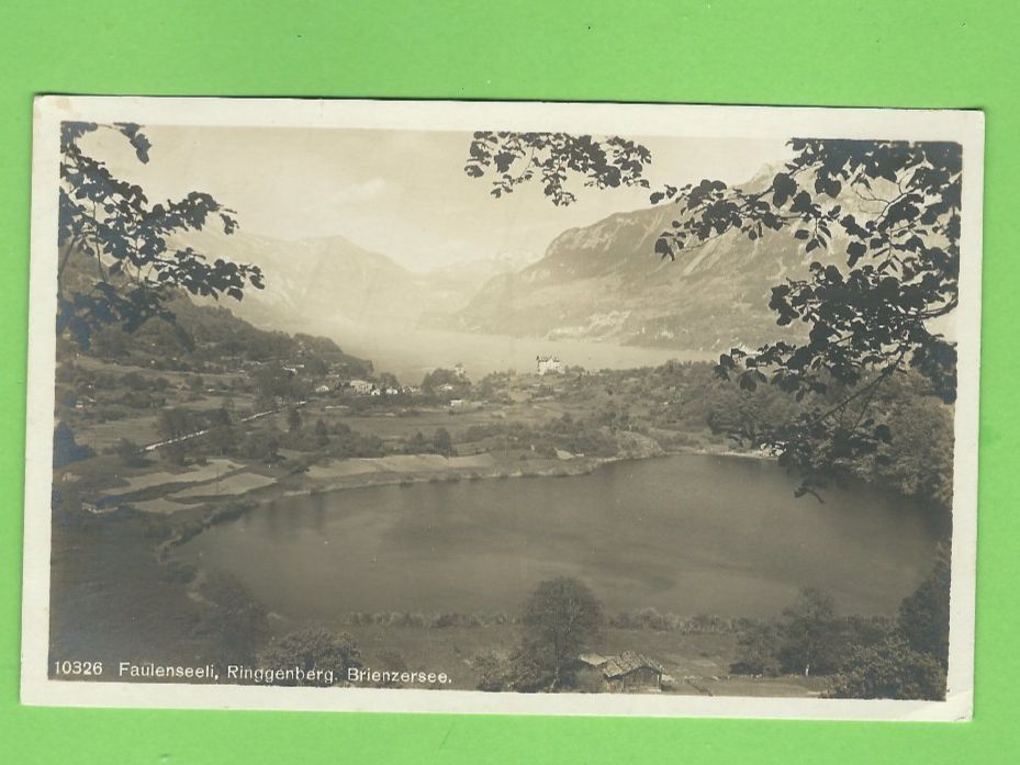 Cartoline postali: Faulseeli Ringgenberg Brienzersee – Usato da Zürich venduto da t24_de