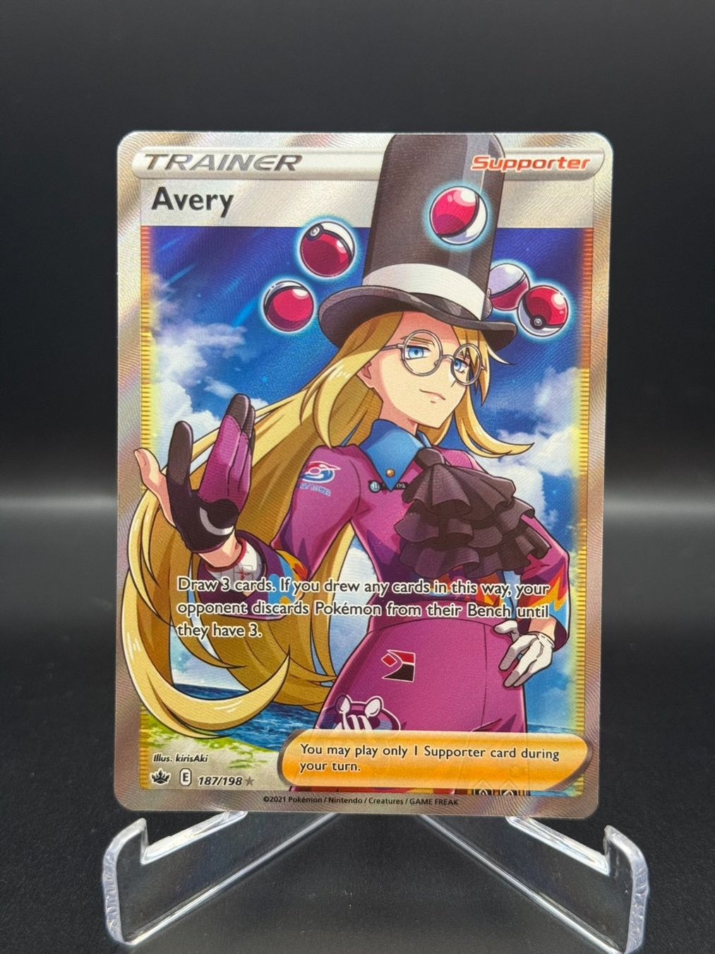 Pokémon Carte collezionabili: Avery (CRE 187) – Usato da Birmensdorf ZH venduto da SnorlaxMail