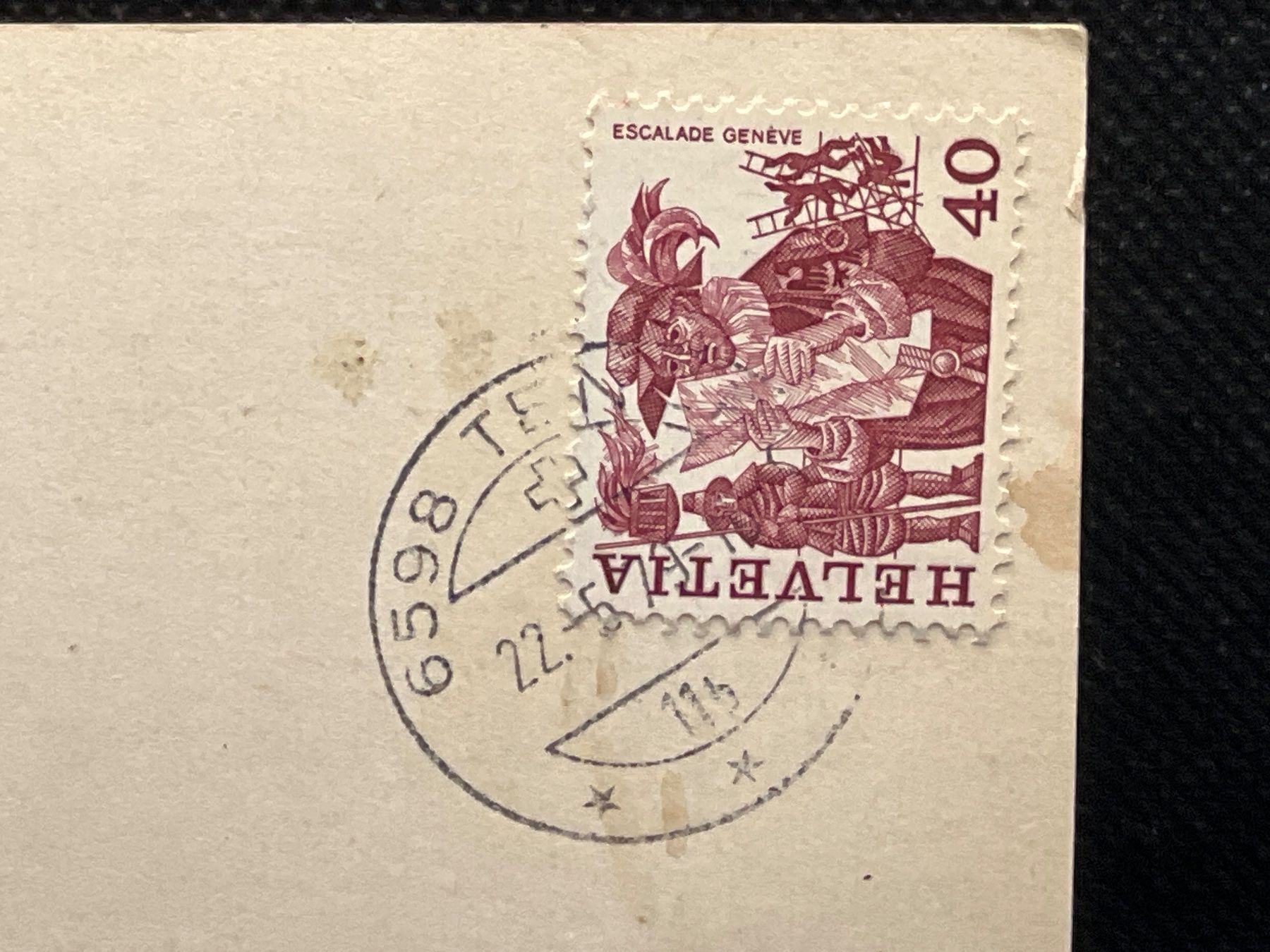 Cartoline postali: Tenero (Lago Maggiore) – Usato da Widnau venduto da Brusi9 1