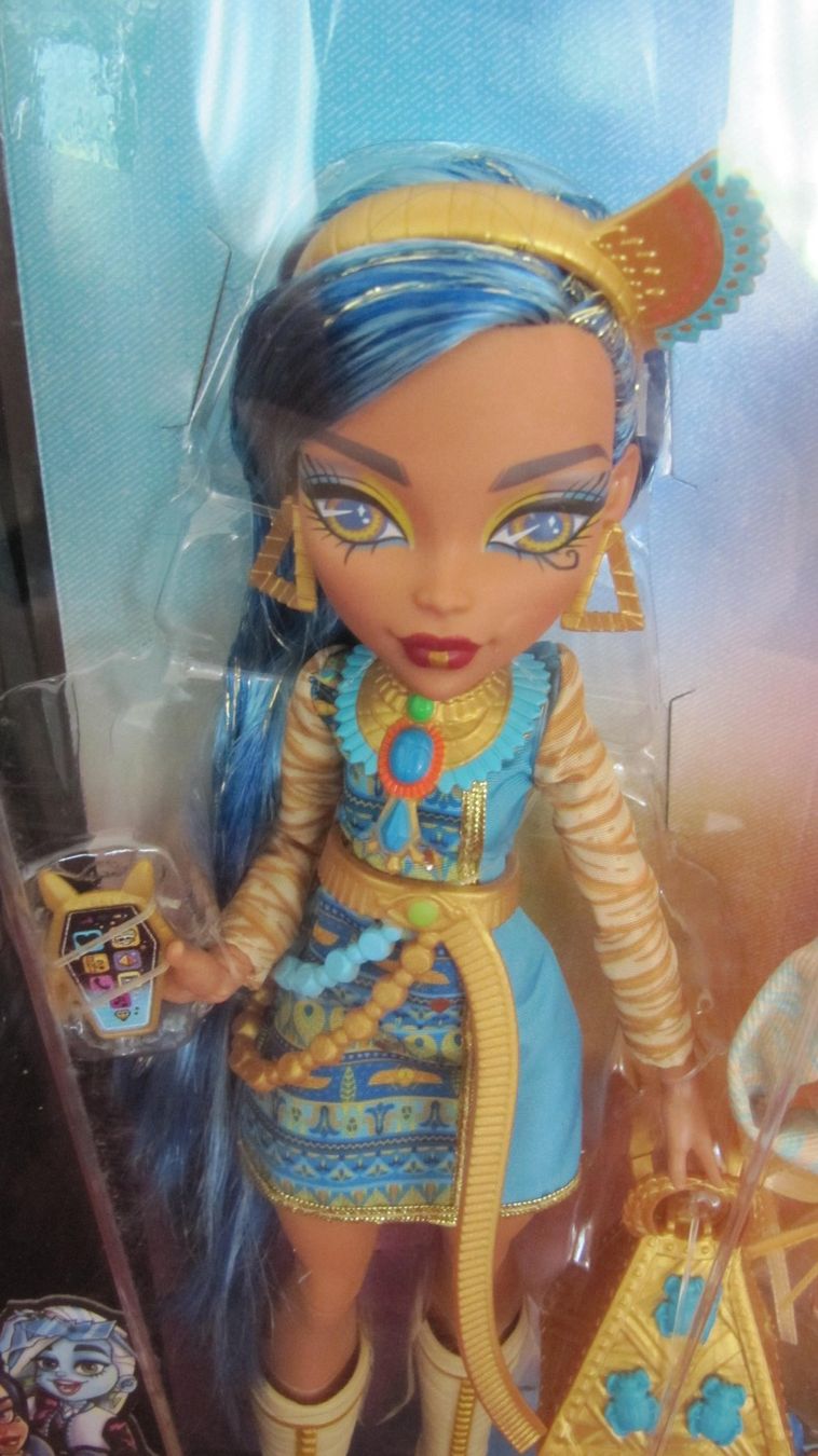 Bambole: Monster High Puppe Cleo de Nile – Nuovo e nell'imballaggio originale da Brunnen venduto da Kiwiland1 1