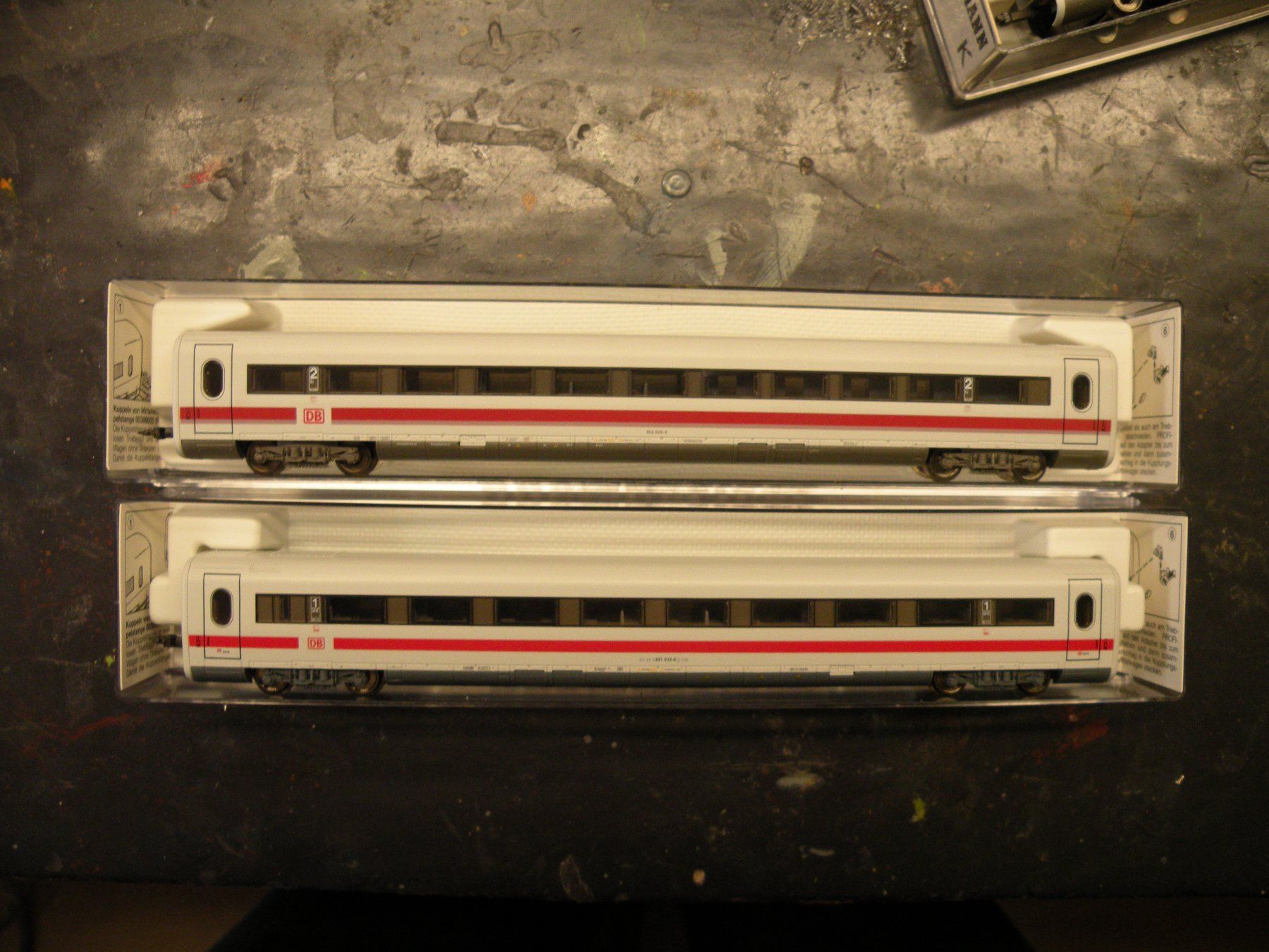 Fleischmann Modellini di ferrovie: Fleischmann N ICE 7450 InterCityExpress, komplett! – Usato da Steffisburg venduto da loki36 2