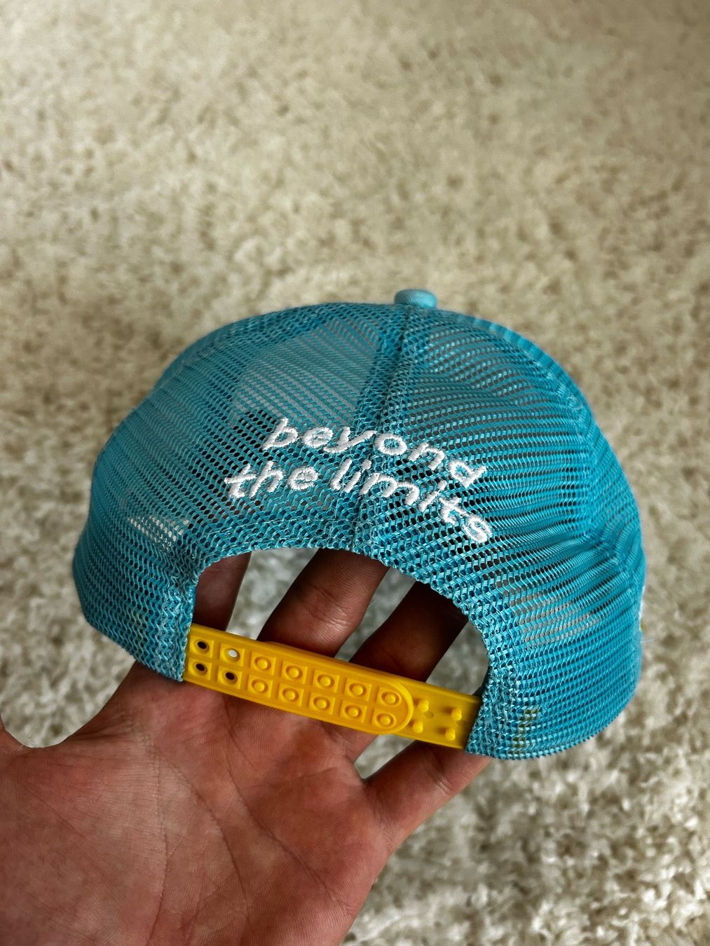 Copricapi, berretti & cappellini: Broken Planet Cap Blue White Yellow – Nuovo (secondo la descrizione) da Minusio venduto da gthegoat 2