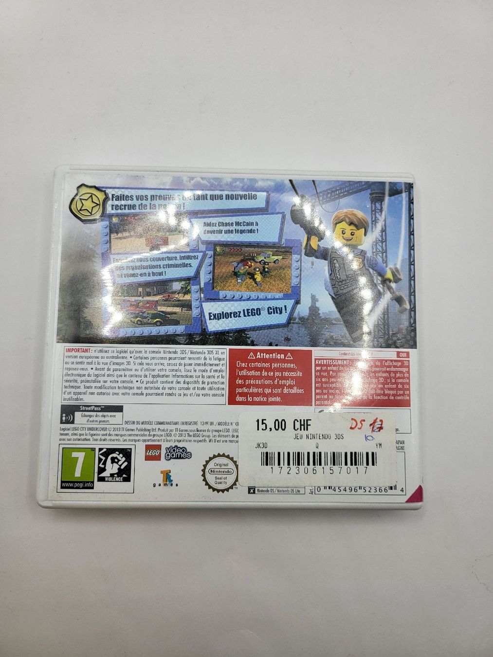 Nintendo Spiele: Lego City Undercover Nintendo 3DS  – Gebraucht aus Lausanne von CashngoLausanne 1