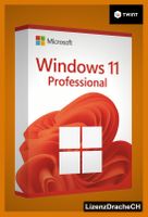 Windows 11 Pro Vollversion | Original Microsoft Key, Twint