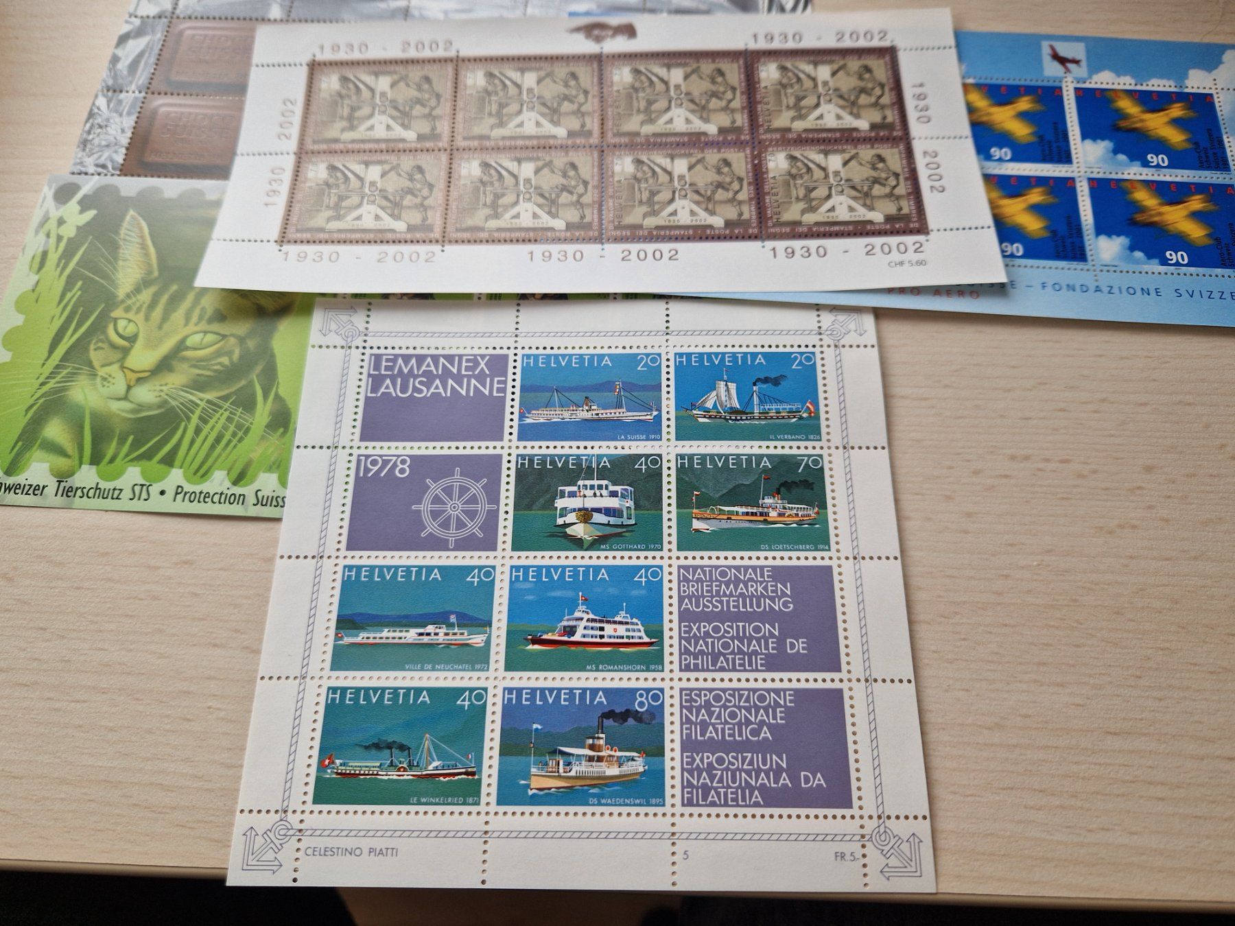 Tutti i francobolli: Frankaturware Bögen, postfrisch**, ab 1.- – Usato da Burgdorf venduto da Glossy01 1