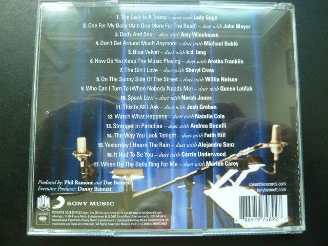 CD: Tony Bennett - Duets II – Usato da Au ZH venduto da sikoku 2