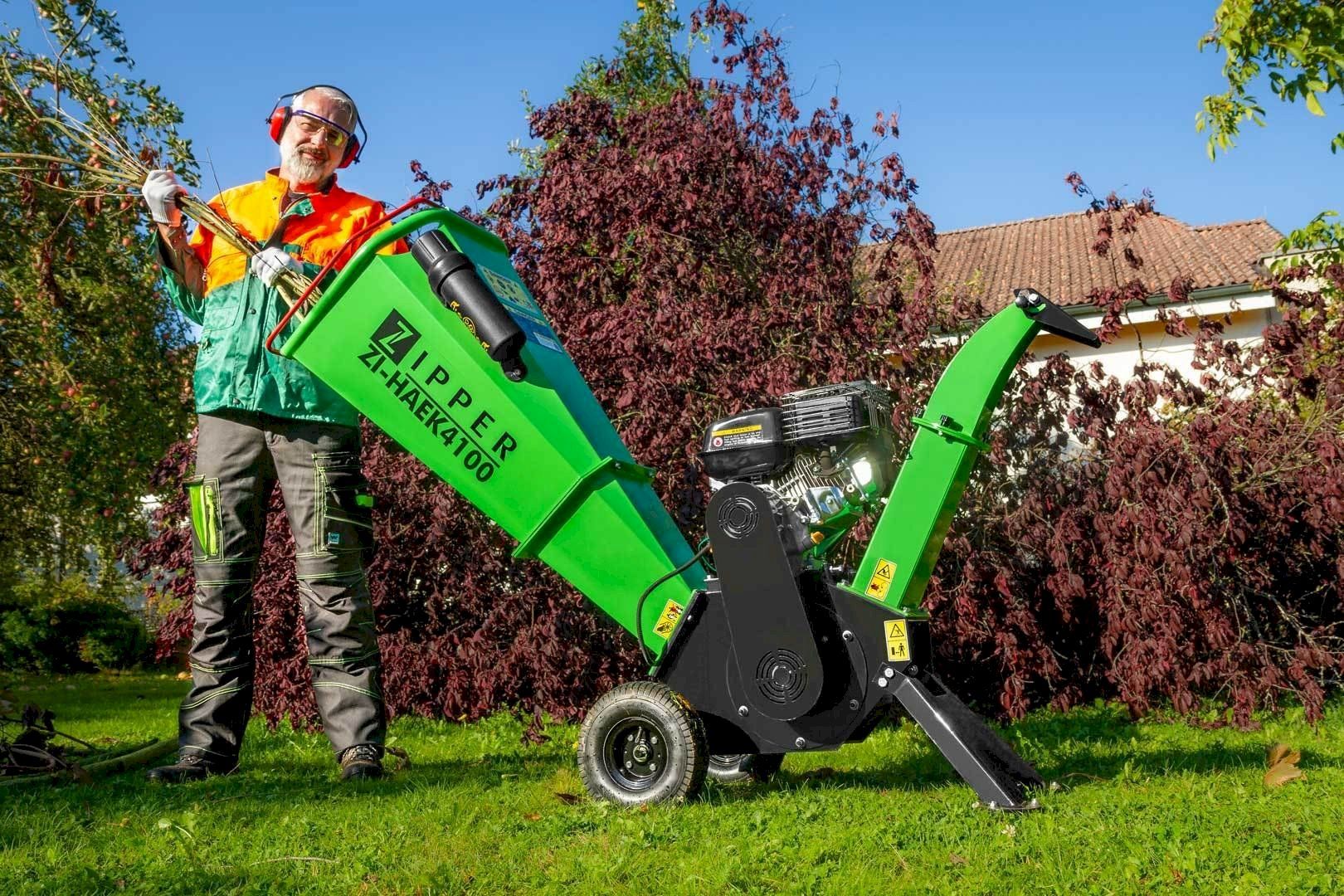 Gartenhäcksler: Zipper Benzin Häcksler ZI-HAEK4100 – Neu und originalverpackt aus Bottighofen von zaap 3