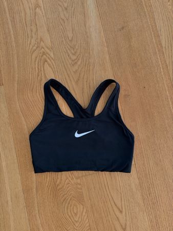 Nike Dri-Fit Sports Bra Black Racerback Size S/XS