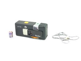 Rollei A110 Kamera mit Zubehőr guter Zustand