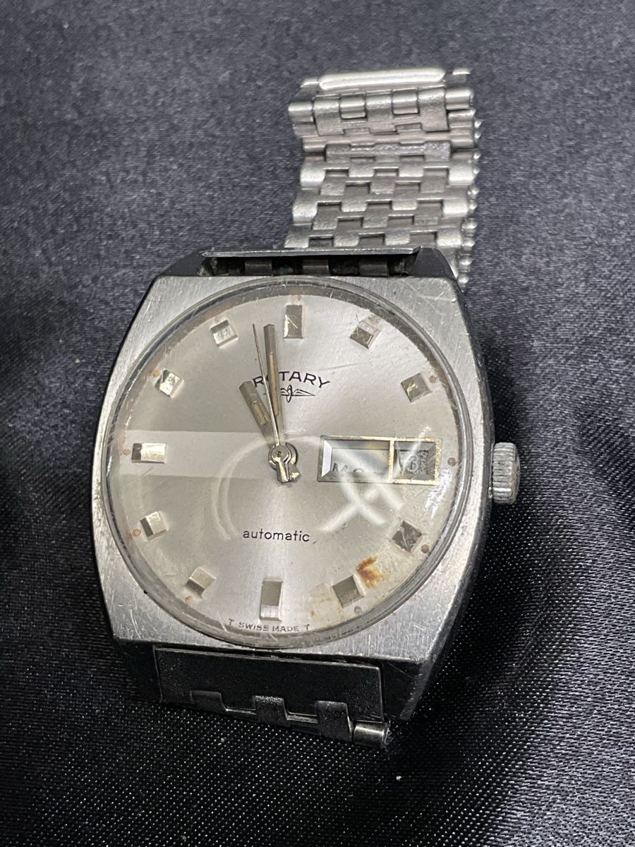 Rotary Orologi: Rotary Automatic Vintage Herrenuhr – Usato da Untersiggenthal venduto da TimeandShine 6