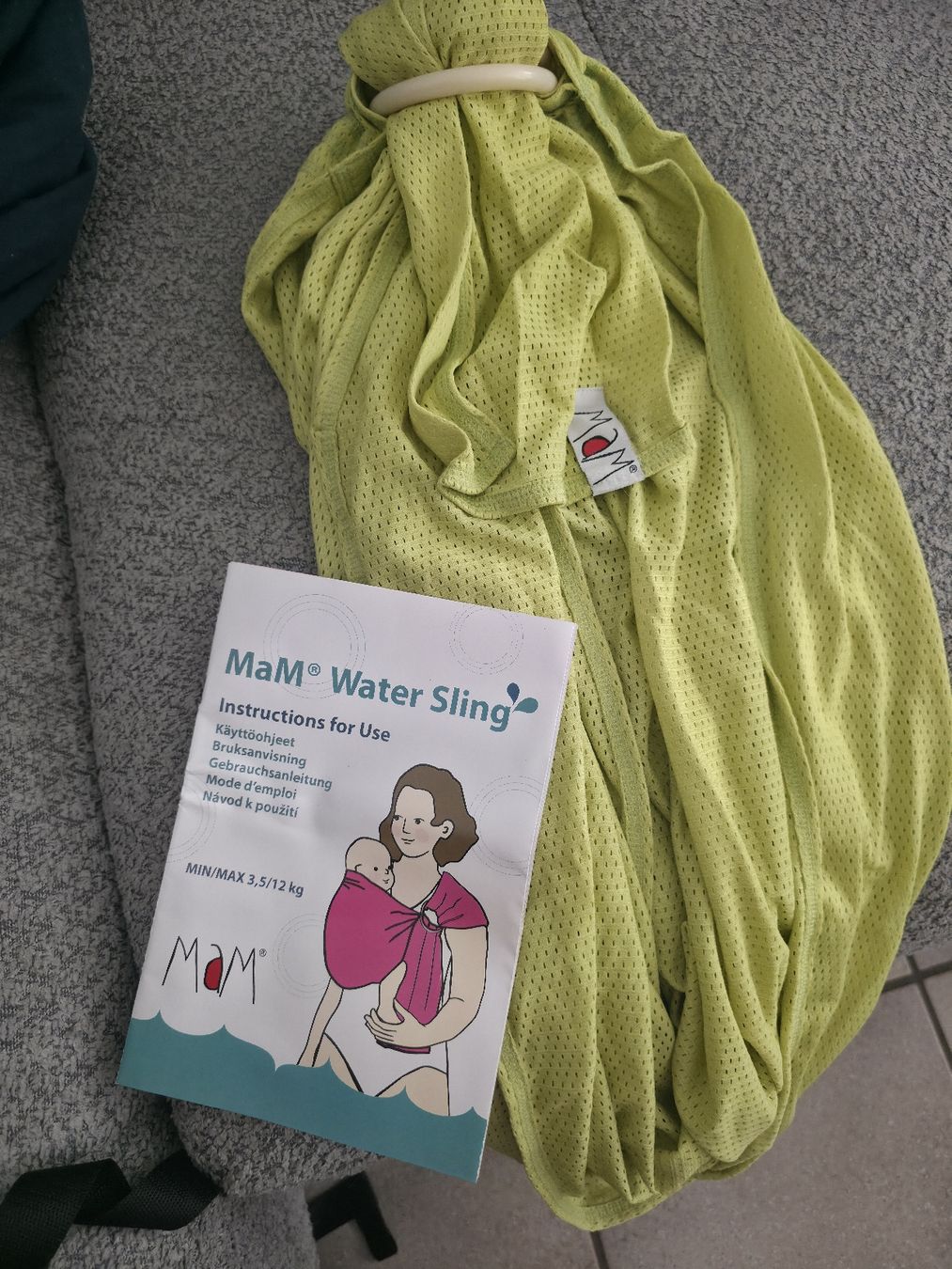 Marsupi portabebè: Sling d'eau MaM – Nuovo (secondo la descrizione) da Pully venduto da mar_htt2