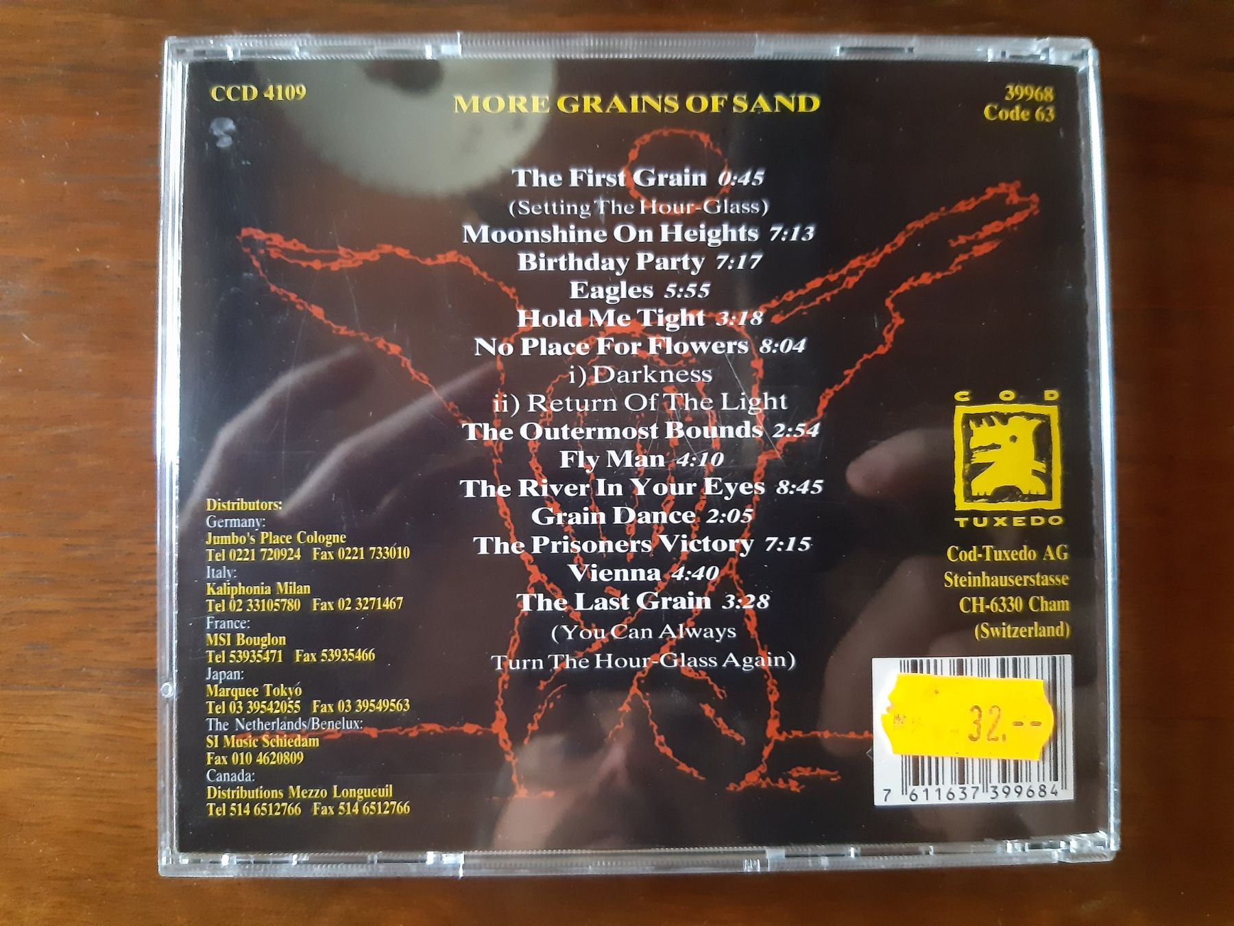 CDs: Clepsydra - More Grains of Sand (Cd, album) – Gebraucht aus Verscio von giamma1985 1
