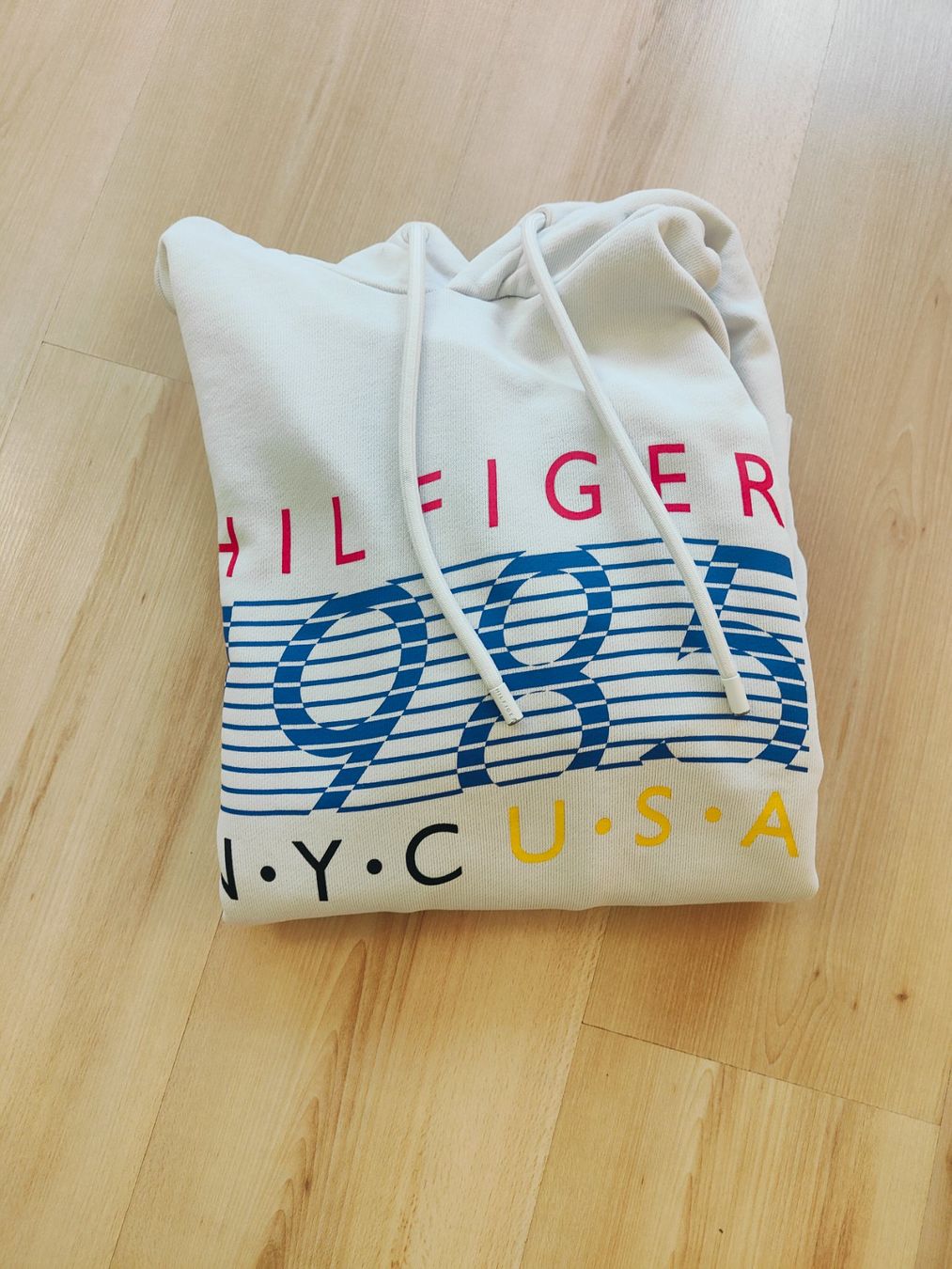 Tommy Hilfiger Maglioni & Felpe: Tommy Hilfiger Kapuzenpullover weiss Grösse L – Usato da Lichtensteig venduto da legasto08 2