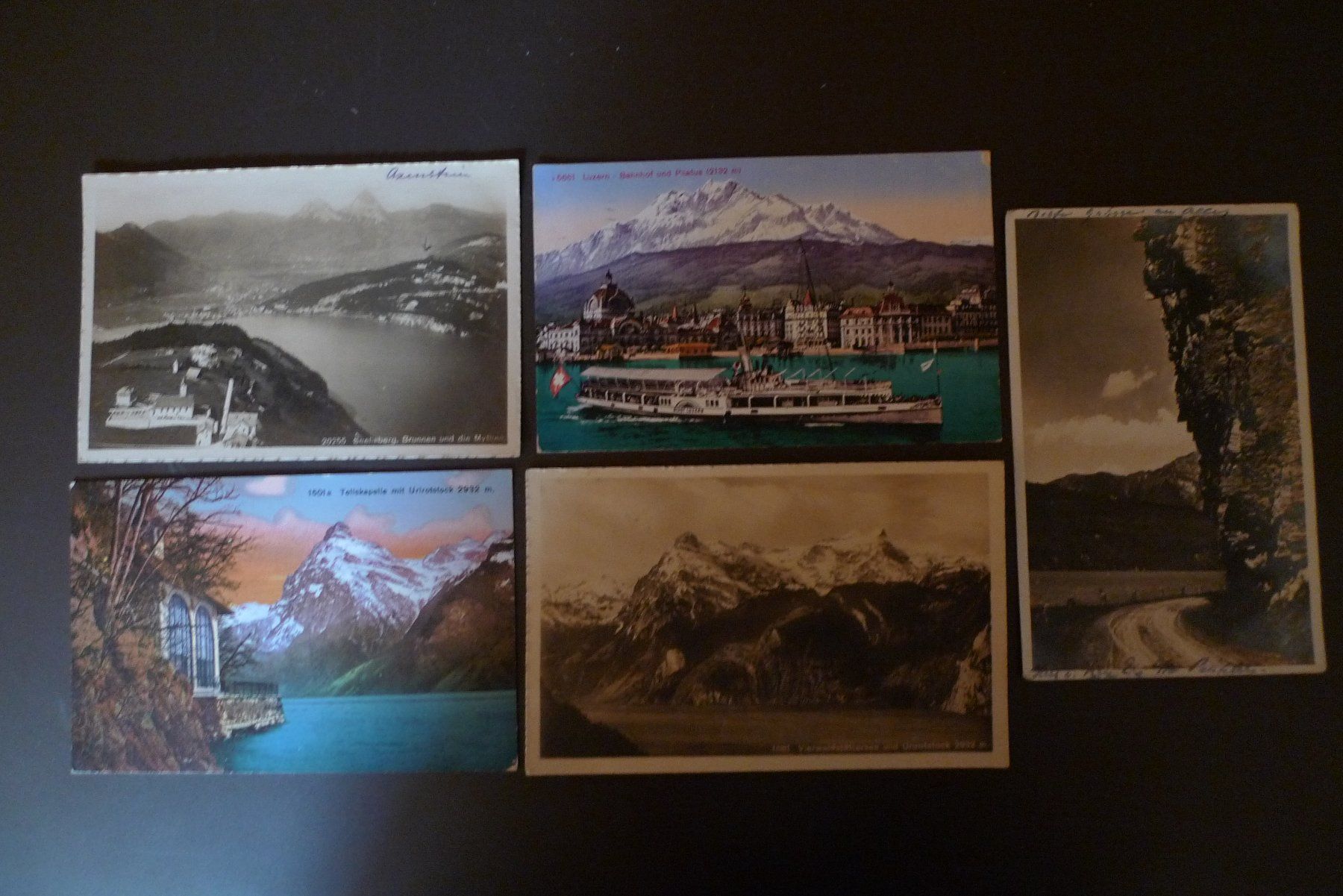Cartoline postali: Alte Ansichtskarten Sammlung, Region Vierwaldstättersee – Usato da Dietikon venduto da Leitz5180
