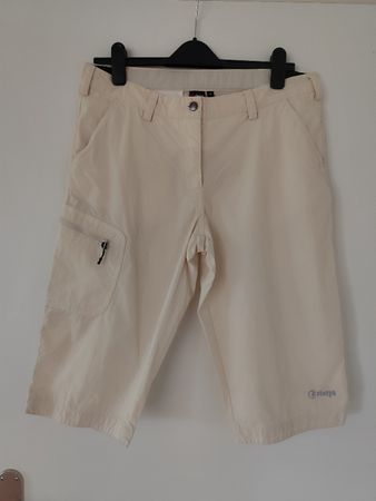 Damen Hosen Sherpa beige Grösse M