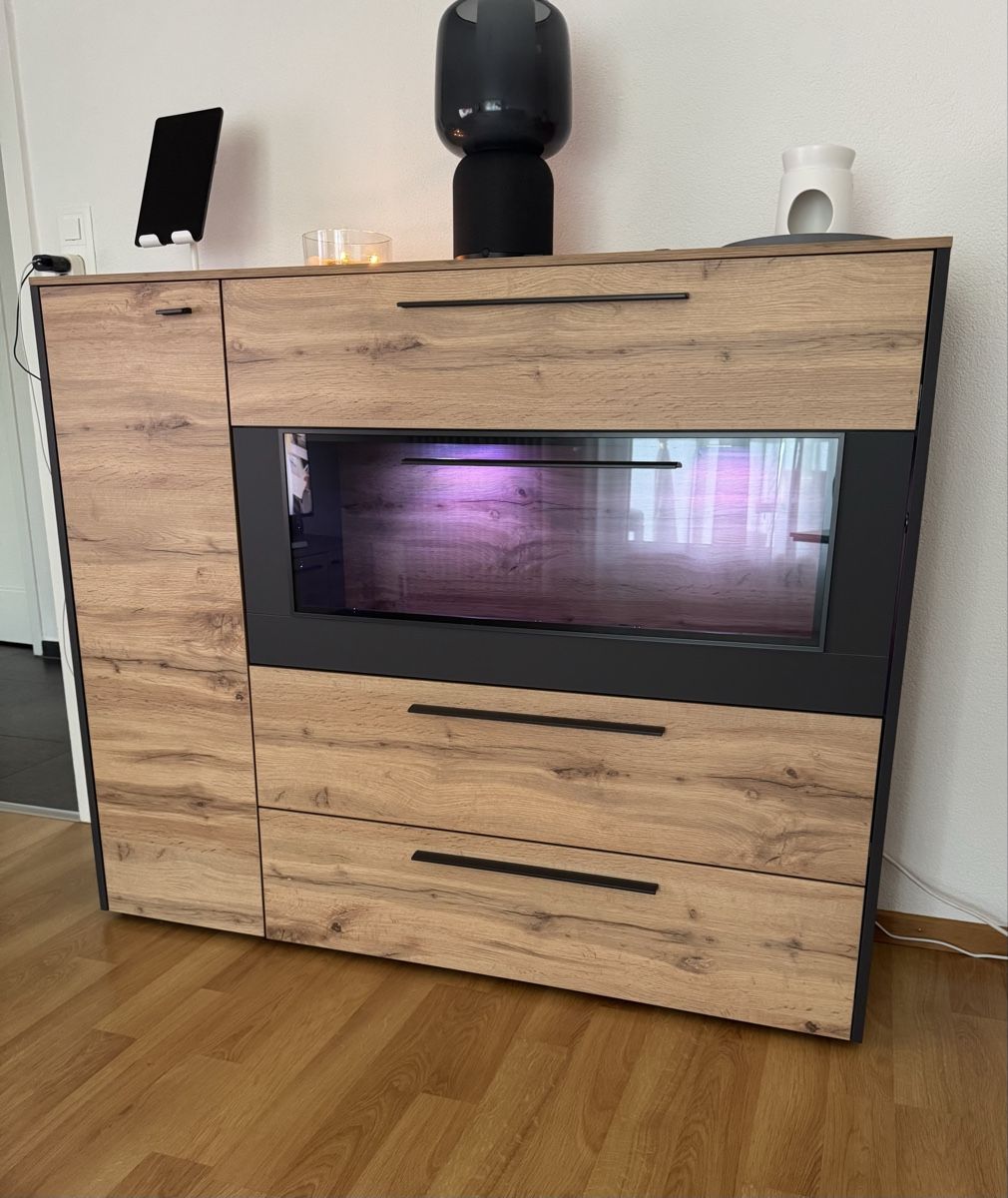 Cassettiere: Highboard in Eiche – Usato da Jona venduto da Sweet01
