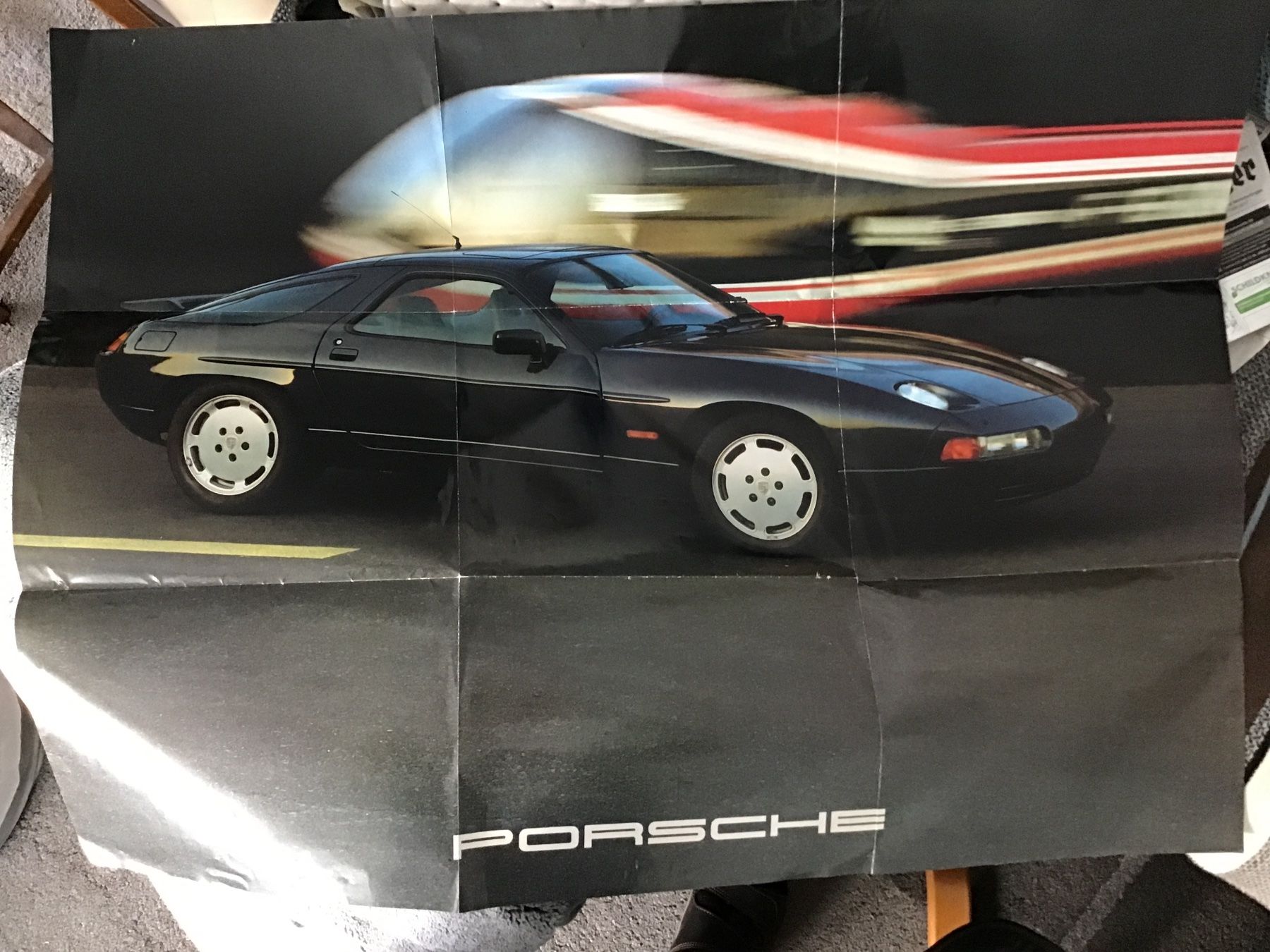 Porsche Documenti: Porsche-Modellprogramm Posterprospekt Dezember 1986 – Usato da Scherzingen venduto da Starseller62
