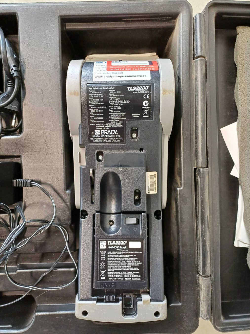 Tutti gli attrezzi: Brady TLS2200 – Usato da Sursee venduto da Network_41AG 2