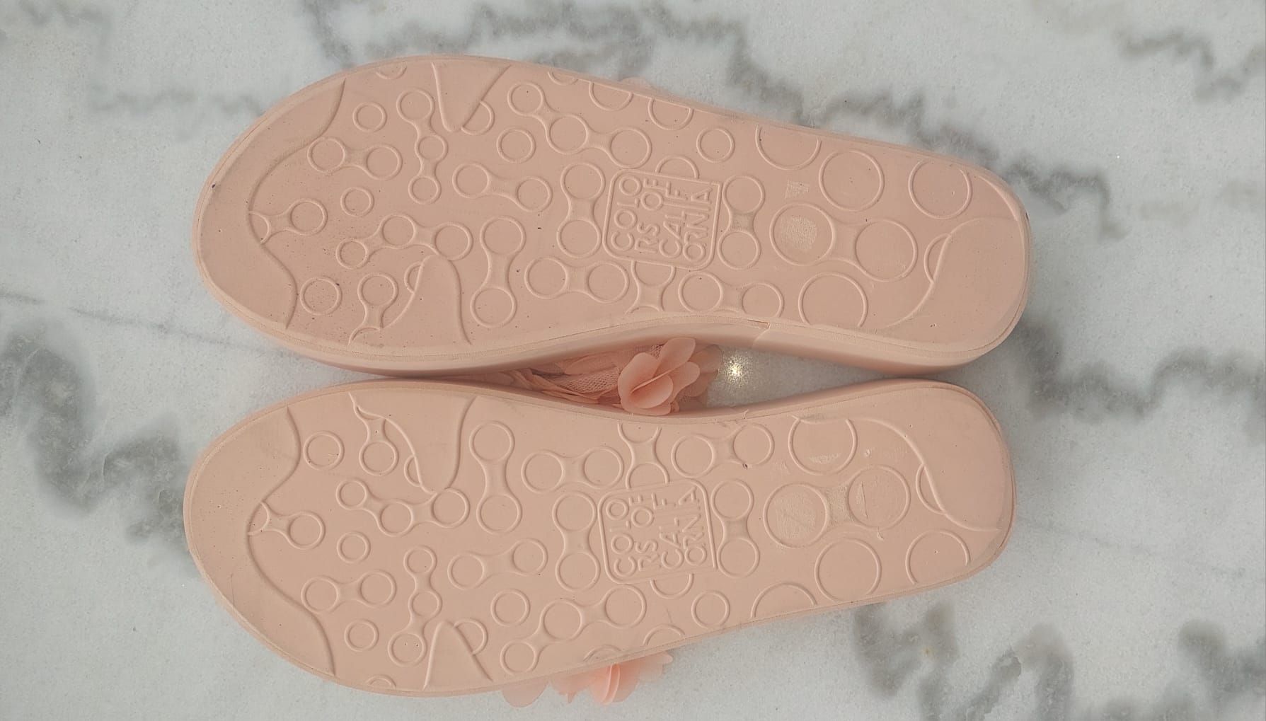Scarpe da donna: Sommer Flip Flops Blumen Gr. 40 Rosa, NEU – Nuovo (secondo la descrizione) da Aesch BL venduto da Basswelle 2