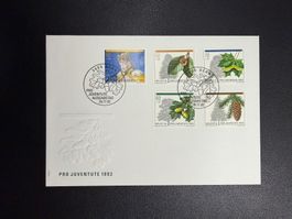 Pro Juventute 1992 FDC